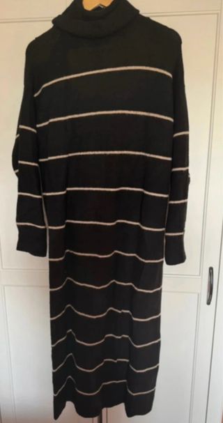 Vestido de punto Mango rayas