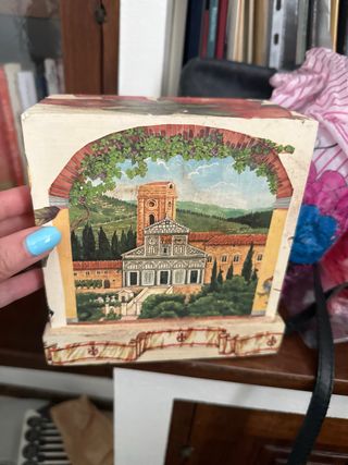 Mini cassettiera decorativa in legno