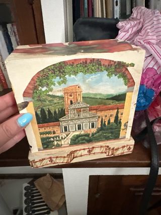 Mini cassettiera decorativa in legno