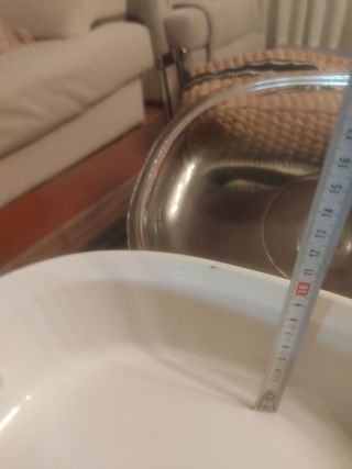 Sopera de Vidrio y Porcelana