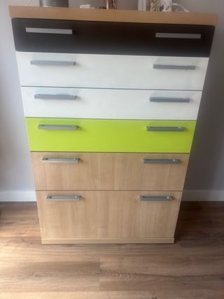 Cajonera de colores con 2 cajones

URGE