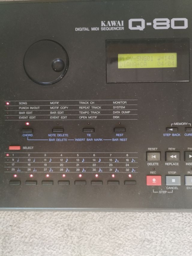 Secuenciador Kawai Q-80 MIDI