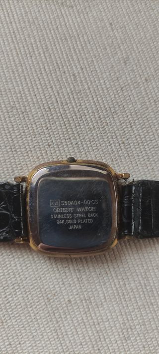 Reloj Orient Señora Dorado Vintage