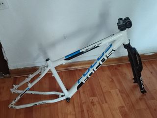 Cuadro de Bicicleta Focus Whistler Blanco aluminio
