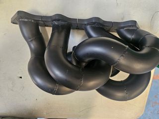 Colector Turbo Mitsubishi Evo 4G63 Negro