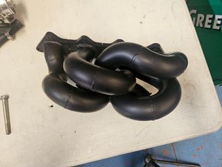 Colector Turbo Mitsubishi Evo 4G63 Negro