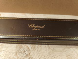 Estuche Chopard Antiguo de piel Marrón y Beige