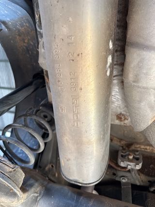 TUBO ESCAPE TRASERO OPEL CORSA E