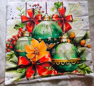 Funda Cojín Navideño Decoración