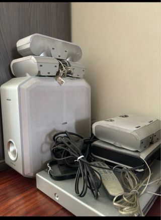 Home Cinema Philips LX3950W Plata/Beige