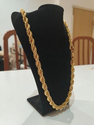 Cordón laminado en oro  | Cordón trenzado 18k