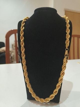 Cordón laminado en oro  | Cordón trenzado 18k