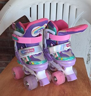 Pattini a rotelle bambina unicorno