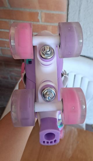 Pattini a rotelle bambina unicorno