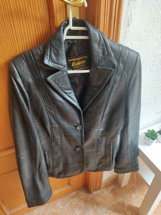 Chaqueta de piel Massimo Dutti Talla L