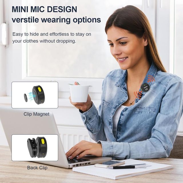Microfono inalambrico lavalier OSA USB-C