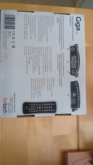 Sintonizador Giga TV M470T TDT Grabador