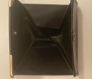 Monedero YSL Piel Negro