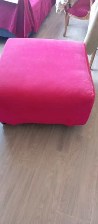 Pouf rosa Ikea