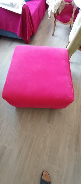 Pouf rosa Ikea