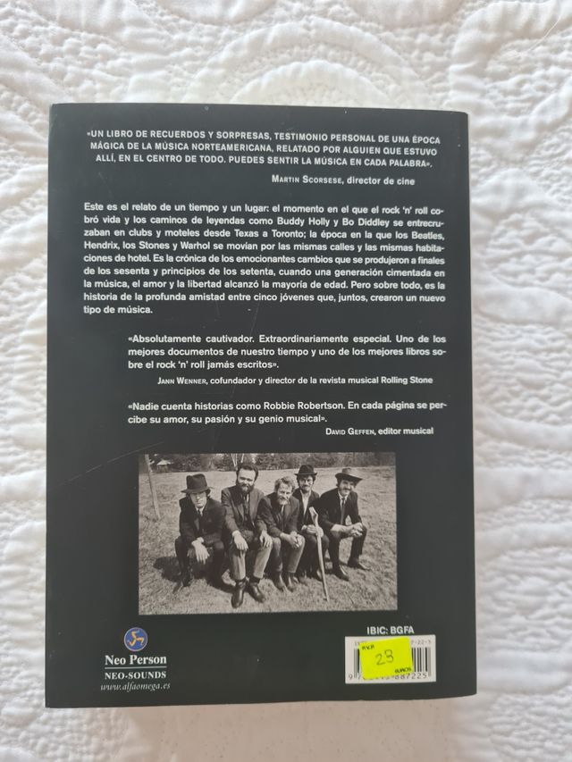 Testimony. Robbie Robertson  - Autobiografía -