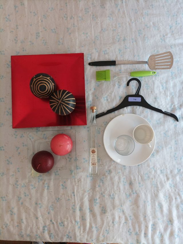 Lote objetos decoración y cocina