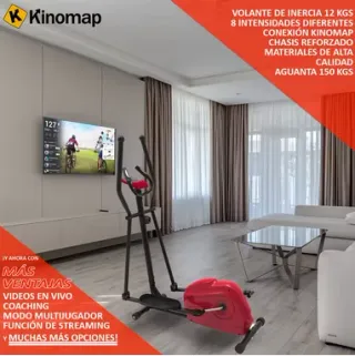 Elíptica bicicleta estatica. Alta Resistencia Gym