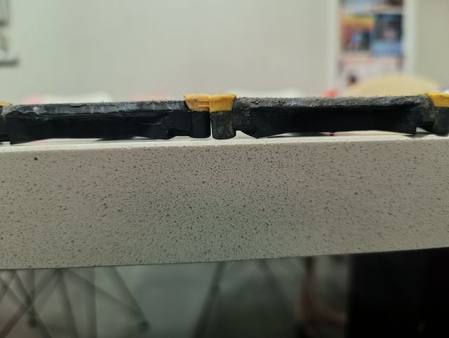 Pack 2 calas Shimano SPD-SL SH11 (Amarillas)