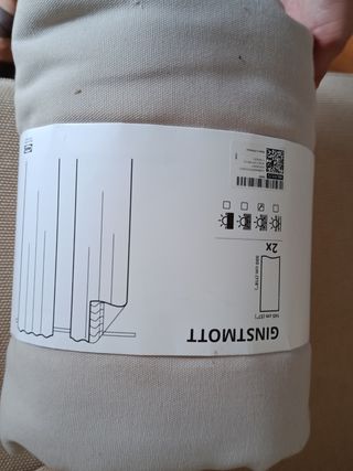 Cortinas IKEA GINSTMOTT Beige 2x 145x300cm