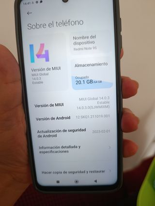 Xiaomi Redmi Note 9S 