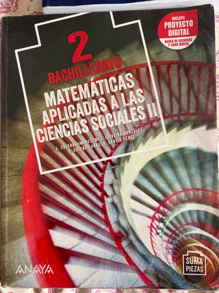 Matemáticas aplicadas a las Ciencias Sociales II.