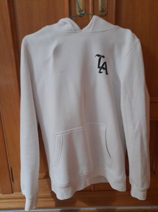 Sudadera Snipes Blanca con Logo LA