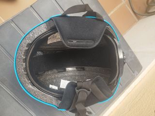 Casco infantil para esquí azul