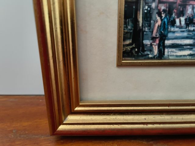 Cuadro acuarela Moulin Rouge Paris