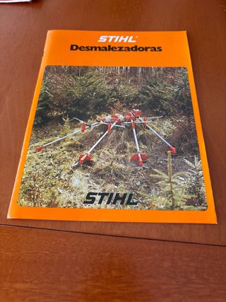 Folleto Stihl Original Antiguo
