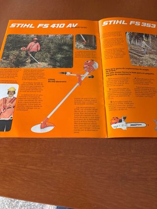 Folleto Stihl Original Antiguo