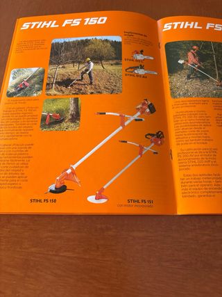 Folleto Stihl Original Antiguo