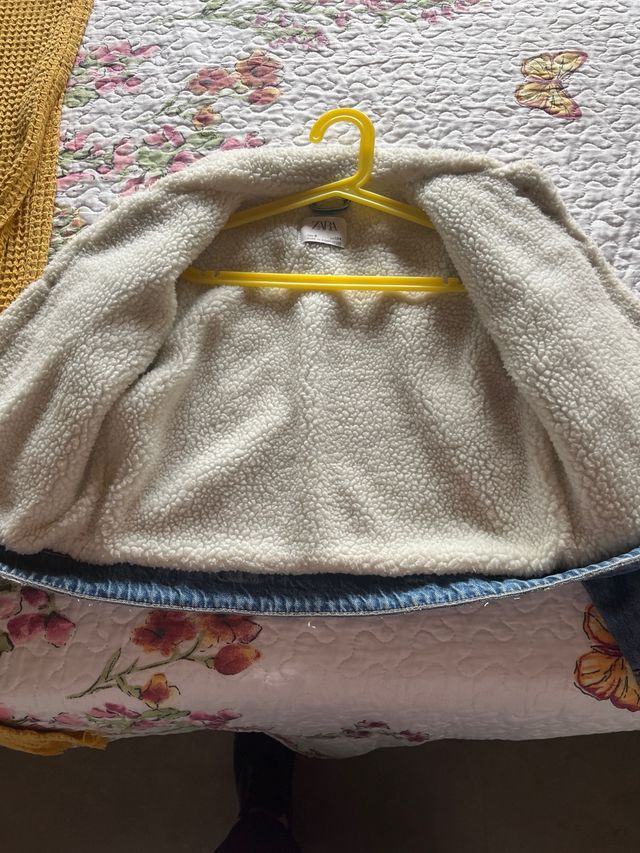 Cazadora vaquera niña Zara T9