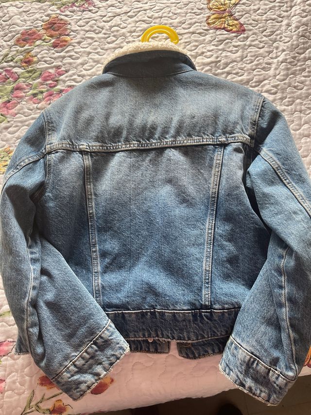 Cazadora vaquera niña Zara T9