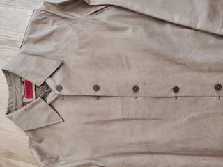 Chaqueta Cuero Marrón Vintage Hugo Boss