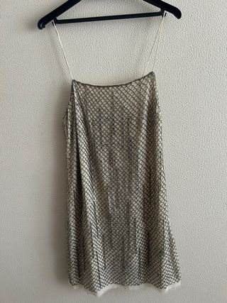 Vestido de fiesta con pedrería
