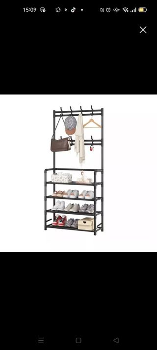 Scarpiera cappelliera portaoggetti