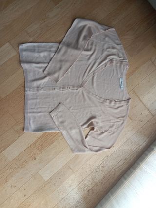 Chaqueta fina Zara beige Talla M