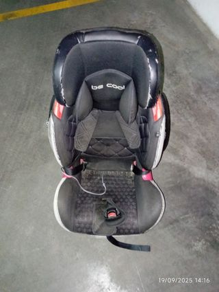 Silla Coche Be Cool Isofix Grupo 1/2/3 Negra