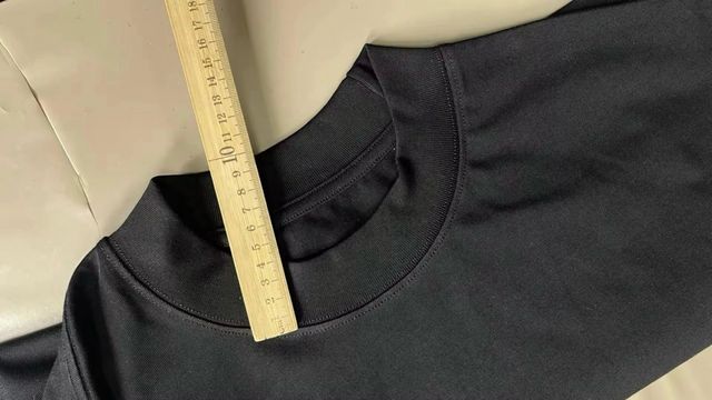 Camisetas BLANKS Oversize Negra Algodón Premium