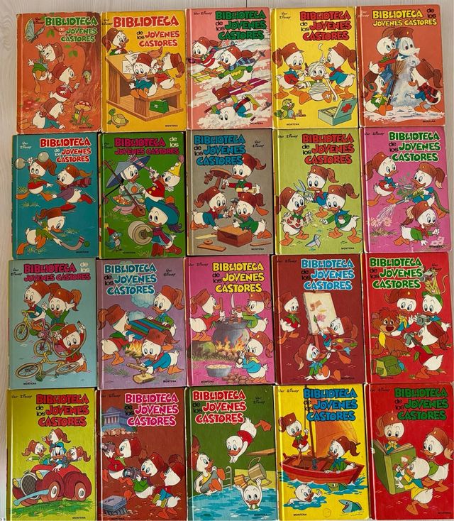 Colección completa de los Jóvenes Castores