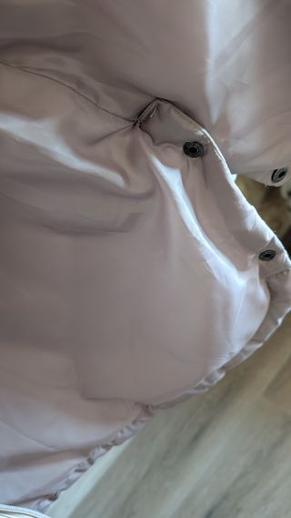 Plumífero ultraligero beige/topo Talla S/M