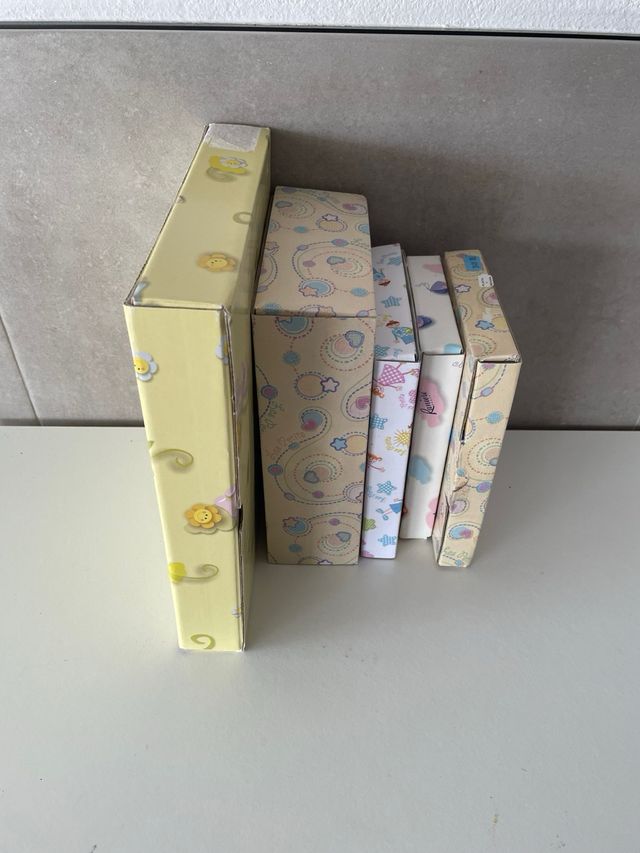 Marcos de fotos infantiles acabado en plata