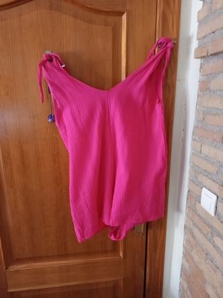Mono corto rosa súper cómodo