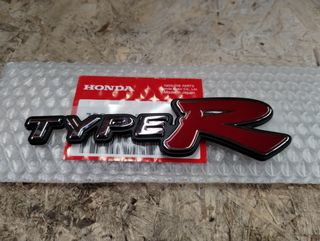 Emblema Honda Type R Rosso VARIE MISURE